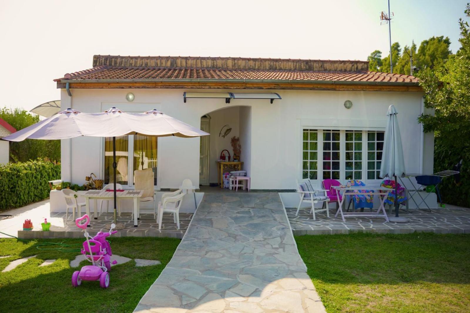 Maria'S Beach House Полихроно Экстерьер фото